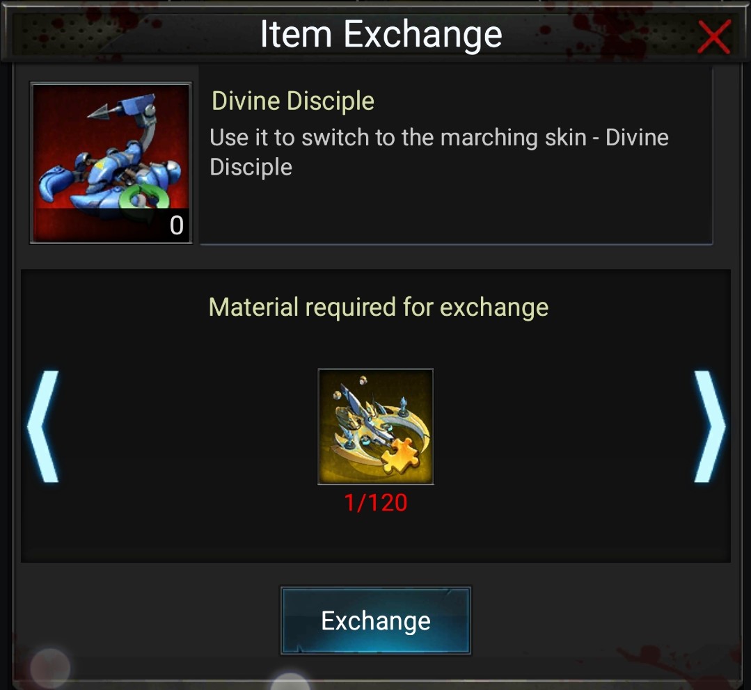 thundere marching skin